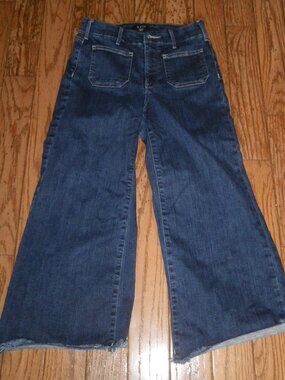 Girl’s Teen’s Wide Leg Blue Jeans